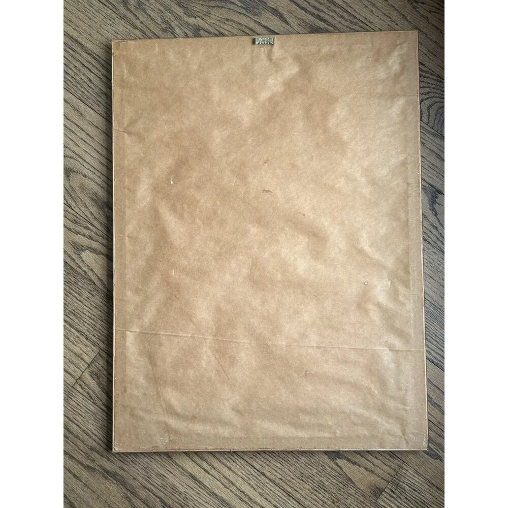 KOKOPELLI BORDER SAMPLER Counted Cross Stitch  Completed Framed Sunset 19”x 14” - Picture 4 of 7